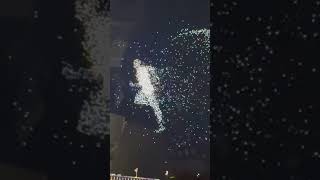 10000 drones blooming like fireworks in Shenzhen China [upl. by Aiykan]