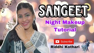 Flawless Makeup with Affordable productriddhikothari sangeetmakeup sangeetsandhya makeuptutorial [upl. by Eimmas]