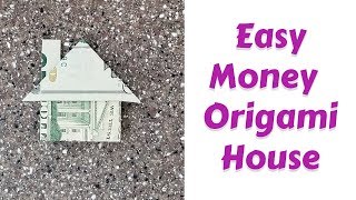 How to Make a Money Origami House [upl. by Farr]