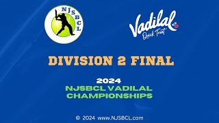 NJSBCL 2024  Div 2  Final  Super Challengers vs Warriors [upl. by Ahgem]