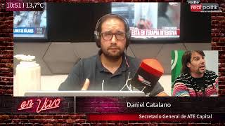 Daniel Catalano quotLa gente se está quedando sin trabajo y sin futuroquot [upl. by Yngad]