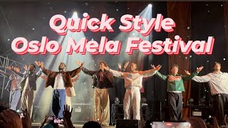 Live Performance by Quick Style in Oslo Mela Festival 2023 quickstyle oslomela TheQuickStyle [upl. by Karissa]