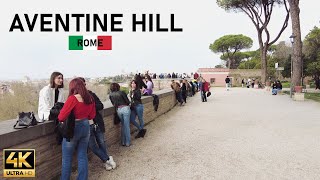 Aventine Hill walking tour 2022 ROME  ITALY  4K60 FPS Ultra Hd [upl. by Airenahs]