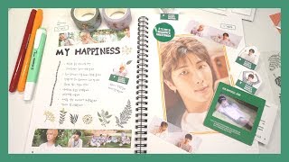 방탄소년단 다이어리 꾸미기 2019 시즌그리팅 DIY BTS Bullet Journal With Seasons Greeting 2019 [upl. by Adiela510]