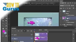 How to Edit Video Animation in Adobe Photoshop  CS5 CS6 CC Video Editing Tutorial [upl. by Chura]