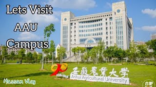 Anhui Agricultural University Post Covid  Campus Visit [upl. by Remmos]