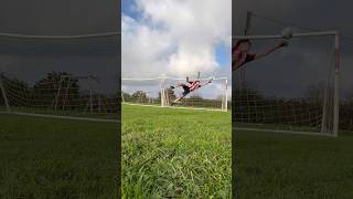 This drill 😍 tiktok football goalkeeper soccer viraltrending [upl. by Albin]