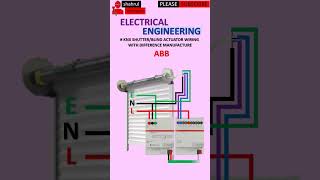 knx shutterblind actuator wiring with difference manufacturer electrical electrician knx [upl. by Akiraa]