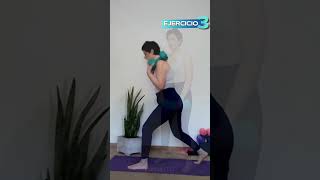 Queres entrenar GLÚTEOS y PIERNAS y no sabes por donde empezarmira 5 👆🏻ejercicios para entrenar en🏠 [upl. by Ainnat]