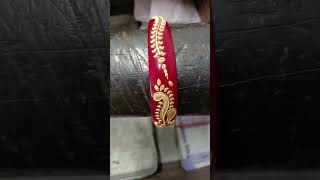 Gold pasting pola design 🥰❤️ jewellery pestingpola viralshortsGold 🥰🥰🥰 [upl. by Dikmen]