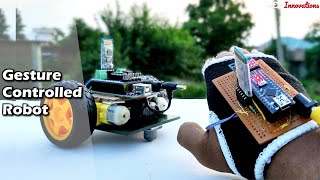 How to Make a GestureControlled Robot at Home  MEMES Control Robot  Innovative Robotics [upl. by Beora714]