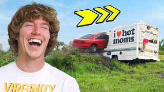 We Jumped My Car Through an RV [upl. by Bethanne]