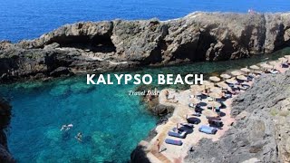 KALYPSO BEACH CRETE GREECE Travel Diary [upl. by Hsima]