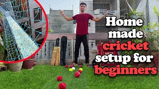 How to Set Cricket Net at Home  Sab kuch Sirf Under Rs900 😍 [upl. by Naols362]