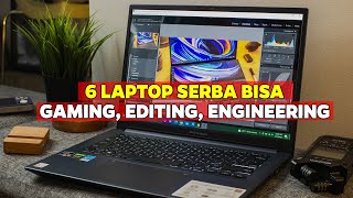 6 REKOMENDASI LAPTOP 8 JUTAAN TERBAIK SAAT INI BUAT KULIAH TEKNIK GAMING EDITING DESAIN amp KERJA [upl. by Frasier]