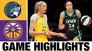 Minnesota Lynx vs Los Angeles Sparks FULL GAME Highlights  2024 Womens Basketball [upl. by Pollux]