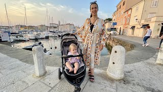 Portoroz to Piran 🇸🇮 Slovenia Travel HIDDEN GEM [upl. by Monahan]