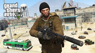 GTA 5 Zombie Apocalypse Mod 11  THE PRISON GTA 5 Mods [upl. by Chilson]