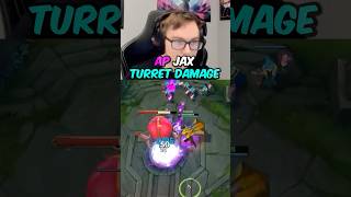 AP Jax Turret DAMAGE 😗 [upl. by Cohe]