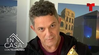 Alejandro Sanz reacciona a rumores que supuestamente Hacienda lo buscaba  Telemundo Entretenimiento [upl. by Ivanah]