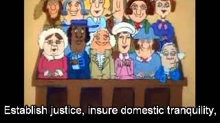 The Preamble  School House Rock w singalong text  SameLanguageSubtitling [upl. by Vito904]