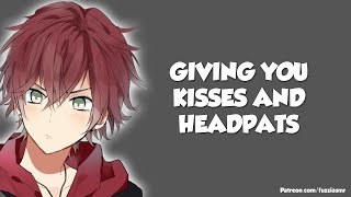 Tsundere Boyfriend Kisses You To Sleep CuddlesBoyfriend Roleplay ASMR [upl. by Dustie611]