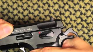 ASG CZ75 Gas Blowback Airsoft Pistol by AirsoftMastercom [upl. by Asela]