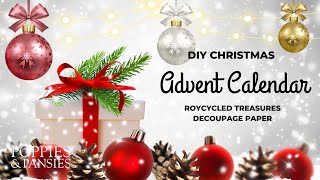 DIY Christmas Advent Calendar Create Your Personalized Countdown to Festive Magic [upl. by Armil]