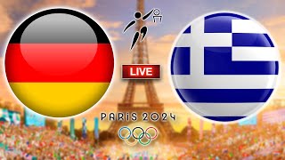 🔴 Paris 2024  Deutschland vs Griechenland  Basketball Olympia Watchparty LIVE [upl. by Halette]