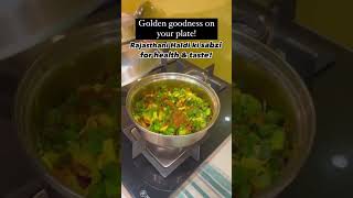 benefits of rajasthani haldi ki sabzi goldenglow immunity winterspecial turmeric haldi fitness [upl. by Victorie]