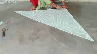 dhoti wala salwar cutting 2 meter kapde aasan tarike se 2 minut mein kaatna sikhen✂️👍dhoti salwar [upl. by Dud]