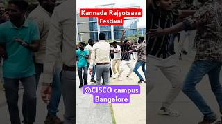 Kannada Rajyotsava Celebration at My Office shorts [upl. by Nas50]