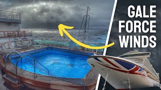 The Truth About Cruising During a Storm 7 Days at Sea [upl. by Nivrae]