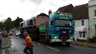 Allelys  66723 road move to Alresford from RAF Odiham [upl. by Mali]