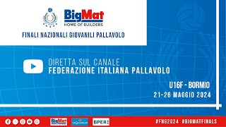 🔴BIGMAT FINALI NAZIONALI GIOVANILI U16F n°gara 403  Valle dAosta vs 1°Umbria [upl. by Ber]