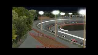 Testing the Motordrome Speedway for NR2003 [upl. by Chambers465]