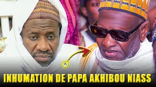 Funérailles de Papa Akhibou Niass Témoignage fort de Cheikh Mahi Cissé Porteparole Médina Baye [upl. by Artinahs]