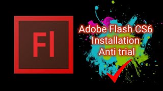 How to install adobe flash cs6 professional with amtlib file antitrial New 2024 [upl. by Kaitlin]