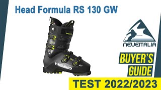 Head Formula RS 130  NeveItalia SkiTest 2022023 [upl. by Winson]