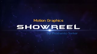 Motion Graphics Showreel by Proshanto Sarker [upl. by Caleb]