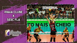 Sesc Flamengo x Praia Clube  Melhores Momentos  SEMIFINAL Jogo 1  Superliga Feminina 2324 [upl. by Names]