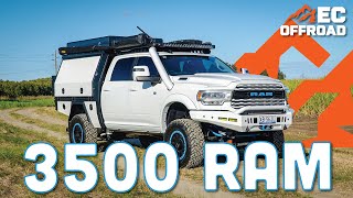 Ram 3500 Touring Build  Kelderman Air Suspension and GCI Traytec Canopy [upl. by Alamak]