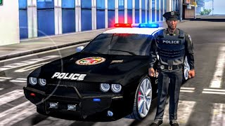 Police Sim 2022 Simulator  Dodge Challenger Police Car Chase Criminal  Android Car Gameplays 3 [upl. by Dnamron]