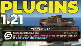 The Best Plugins for Minecraft Servers 121 [upl. by Anikes678]