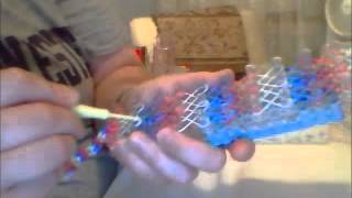 Attaching two rainbow loom bracelets [upl. by Ettelliw557]