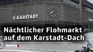 Besonderer Flohmarkt Trödel Design und Streetfood auf dem Dach von Karstadt [upl. by Nodla]