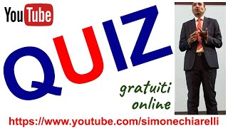 QUIZ IN DIRETTA commentati con Simone Chiarelli  partecipa gratuitamente online 932024 [upl. by Brunhilde208]