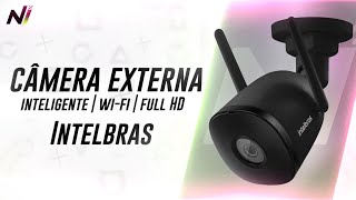 UNBOXING Câmera Externa Inteligente Wi fi Full HD IM5 SC Black Intelbras ‹ Nerd Indica › [upl. by Solracnauj469]