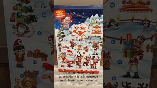 Kinderin yeni yıl çikolatası kinder cikolata noel chocolate [upl. by Mirelle202]