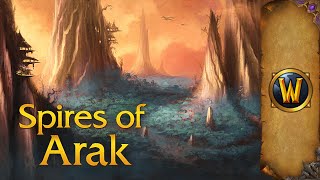 Spires of Arak  Music amp Ambience  World of Warcraft [upl. by Mohr853]